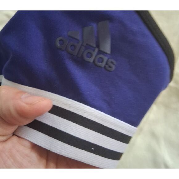 adidas Navy and Black Sports Bra - Picture 4 of 8